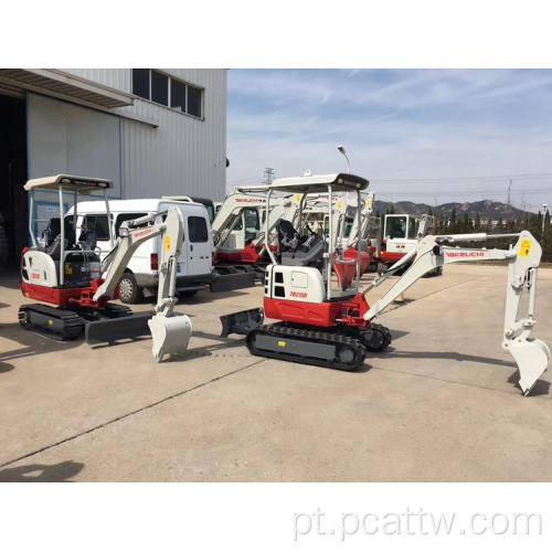 Mini Takeuchi Compact usou escavadeira usada